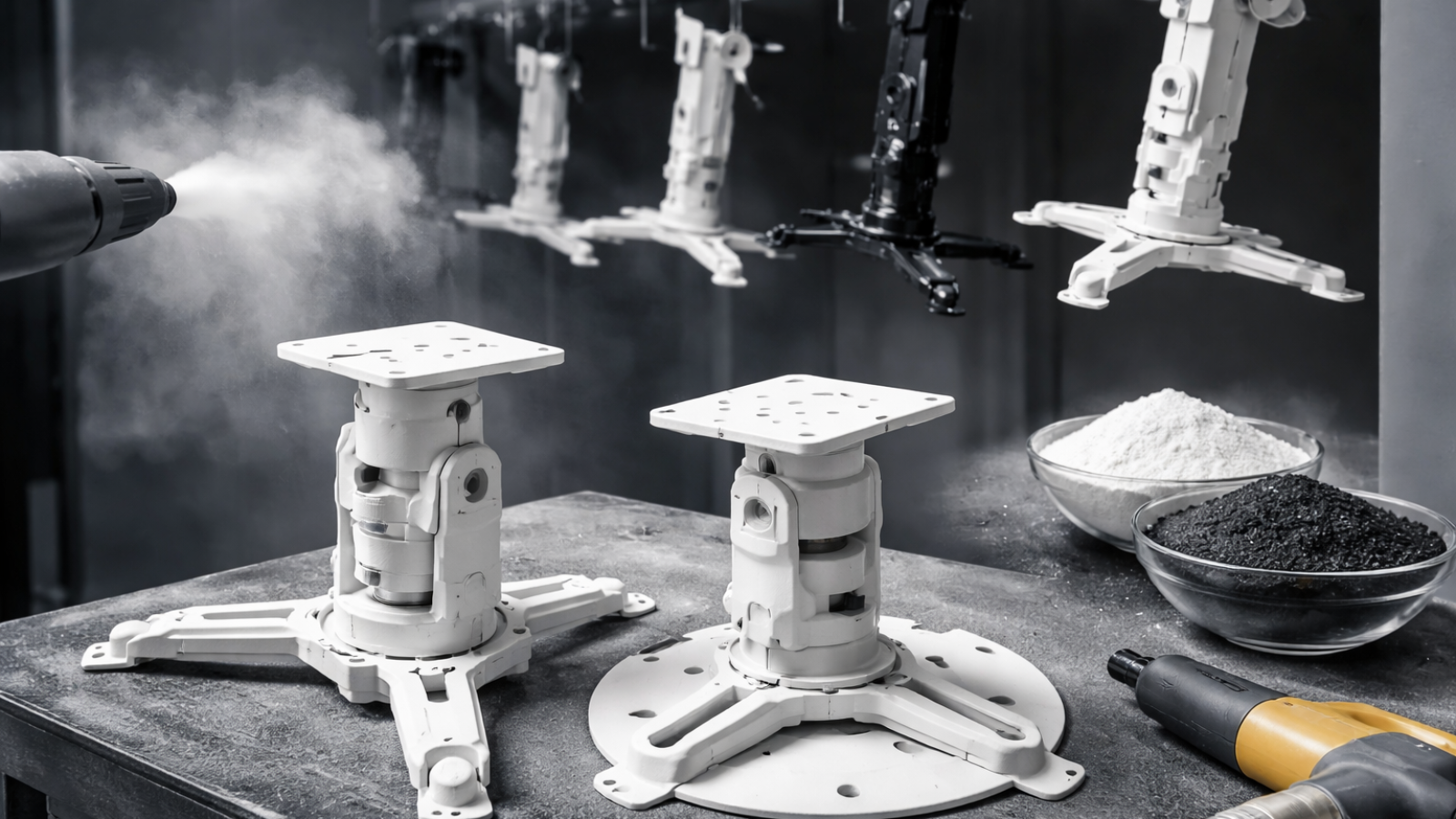 Farba proszkowa do Uchwytów do Projektorów.