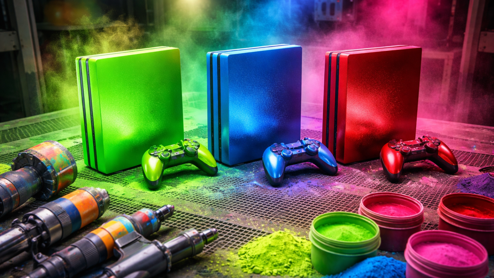 Farba proszkowa do Konsol Gamingowych