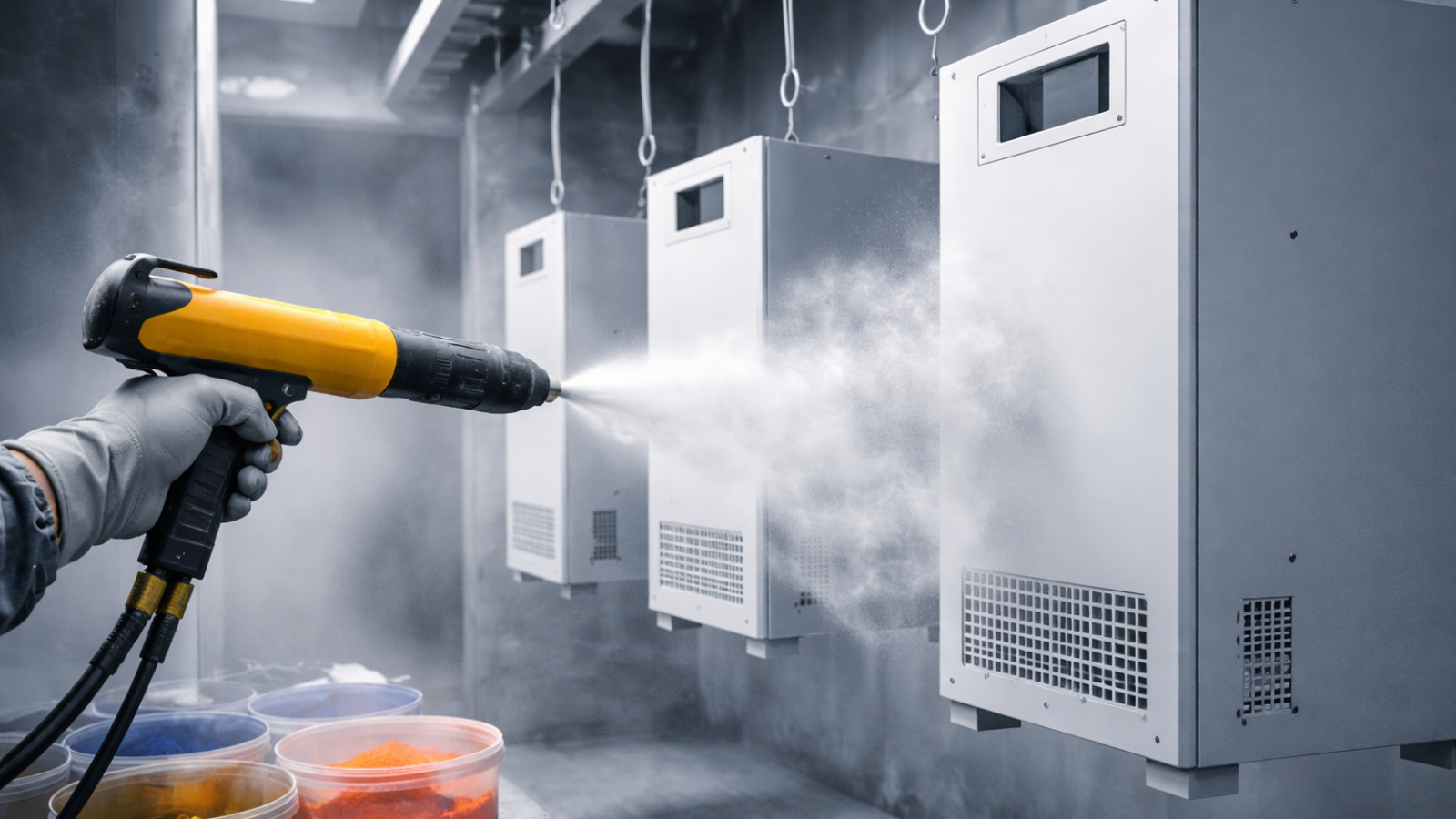 Farba proszkowa do Obudów UPS