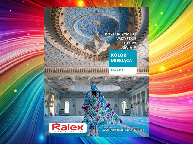 KOLOR MIESIĄCA - KWIECUIEŃ 2026 - RAL 5018